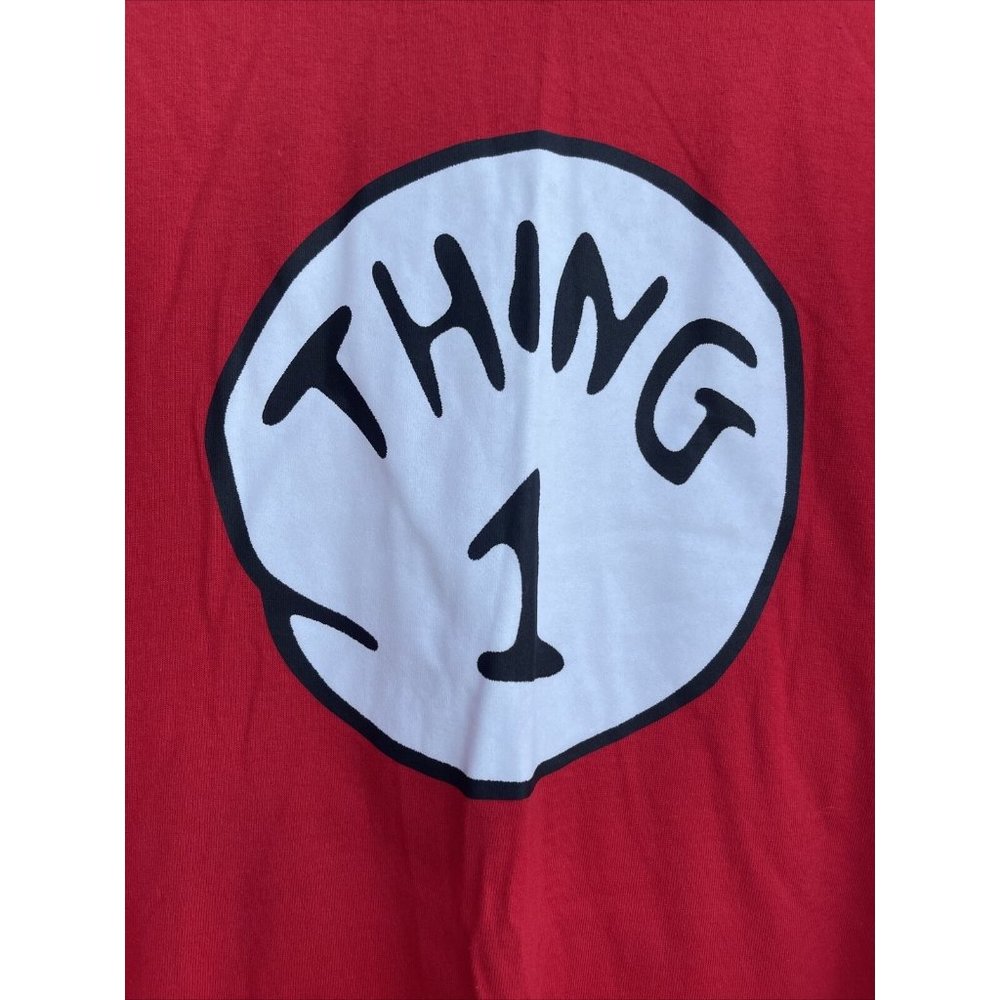 Guildan Unisex Sizeā 4XL āThing 1ā Red Tshirt Cotton